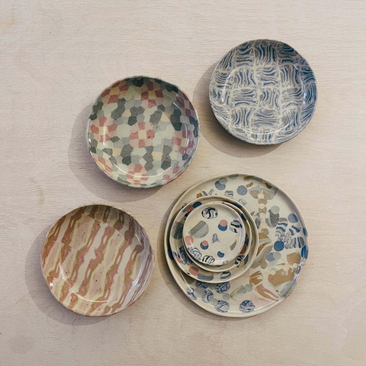 2 days of Nerikomi | coloring clay & making colored patterns | do 21 aug. & vrij 22 aug. | 10:00 - 15:30
