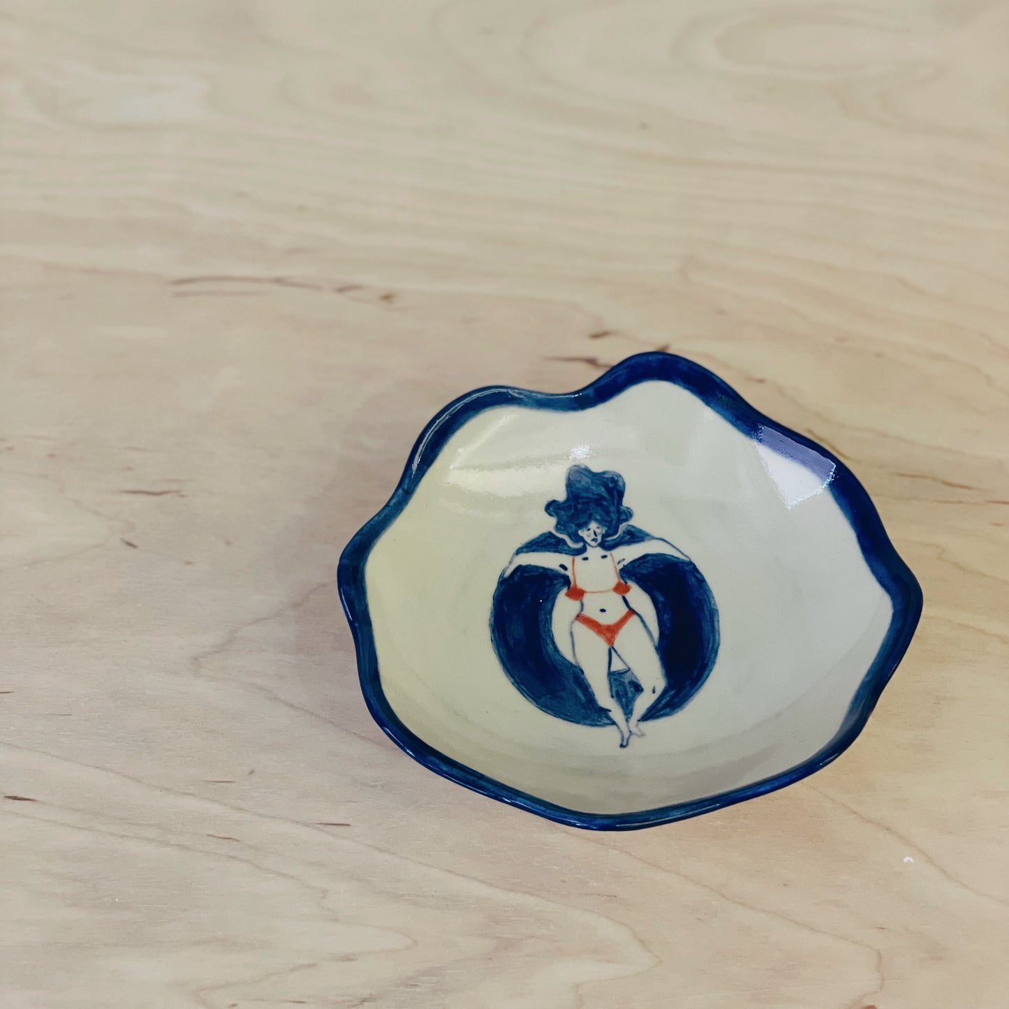 2 mornings of making & painting a wavy bowl apero set | za 5 jul. - zo 6 jul. | 10:00 - 13:00
