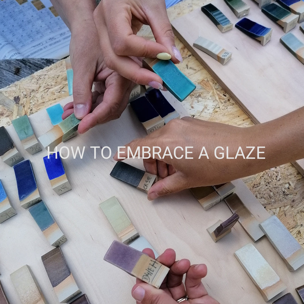 How to embrace a glaze | zondag | 3 maart. - 10 maart. | 09:30 - 16:30